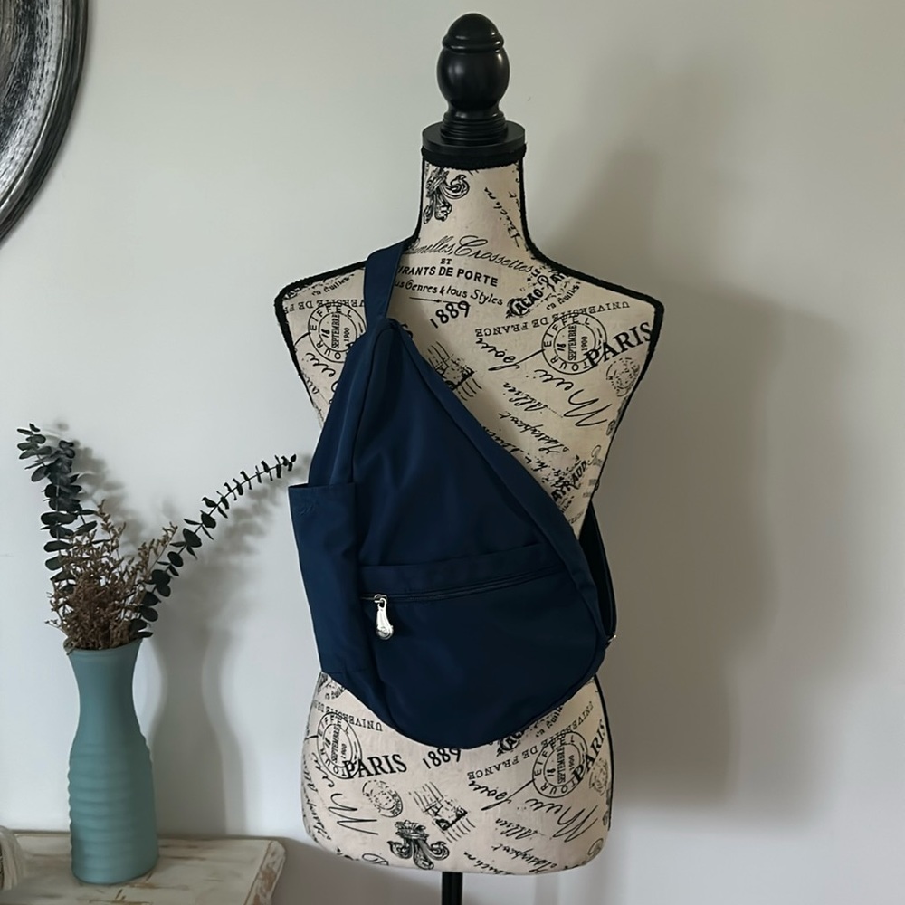 AmeriBag Navy Healthy Back Carry All Sling Bag